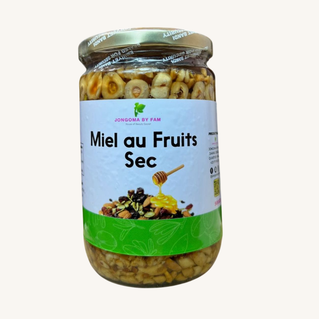 Miel aux Fruits Secs – 500g